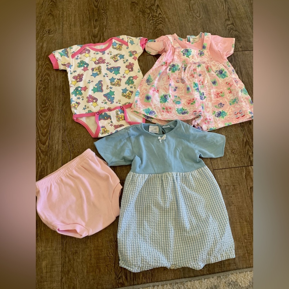 Vintage baby girl clothes